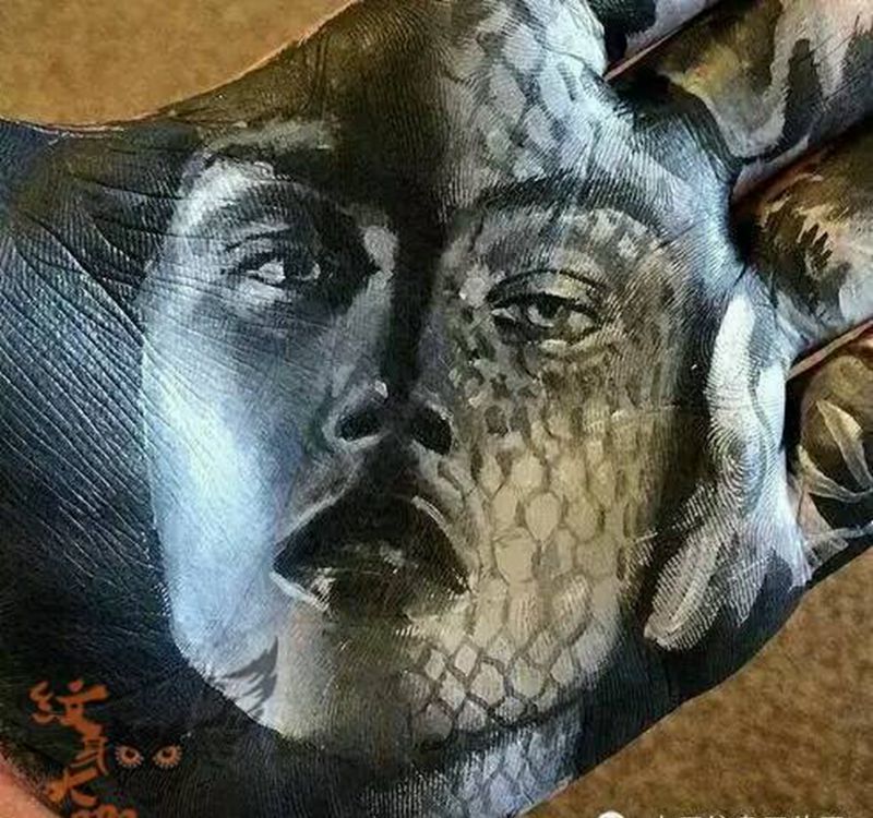 那些写实!纹身图片_