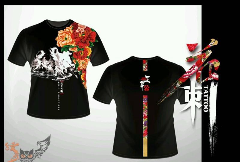 花刺作品!纹身图片_