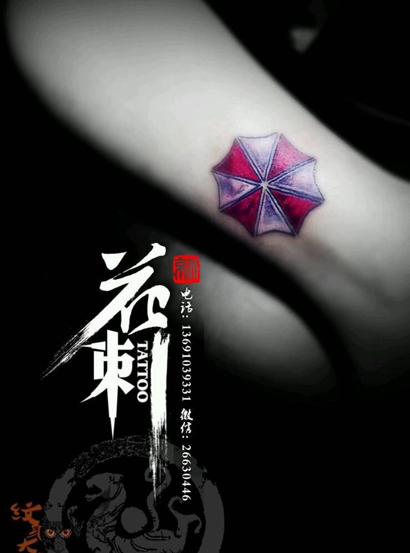 花刺小图作品！纹身图片_