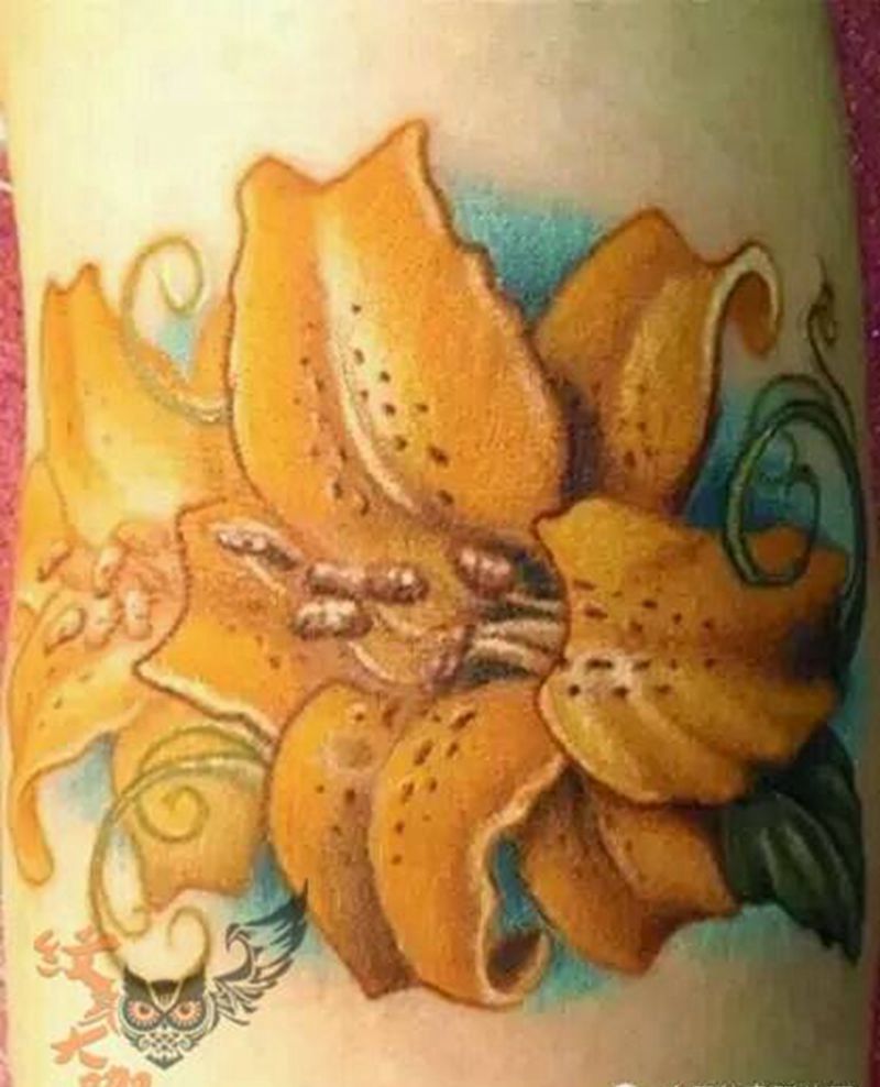 那些花儿!纹身图片_