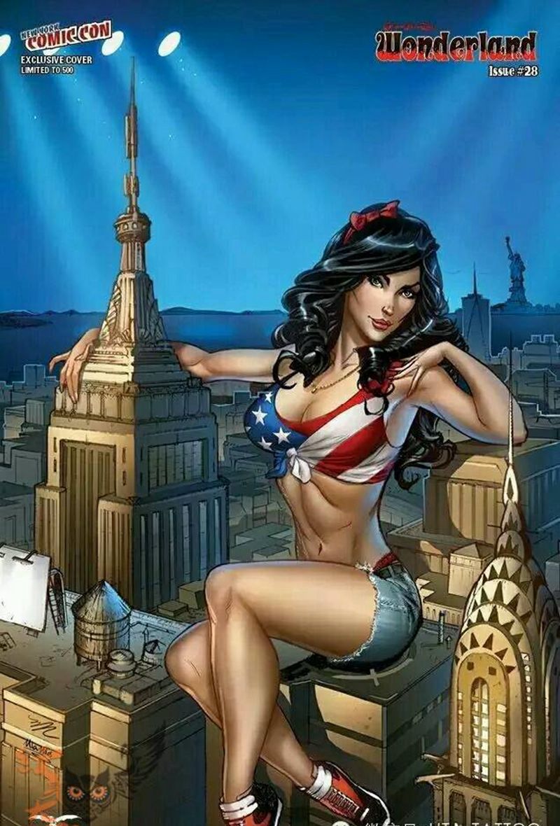 那些性感大妞!纹身图片_