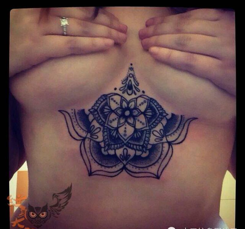 那些点刺！纹身图片_