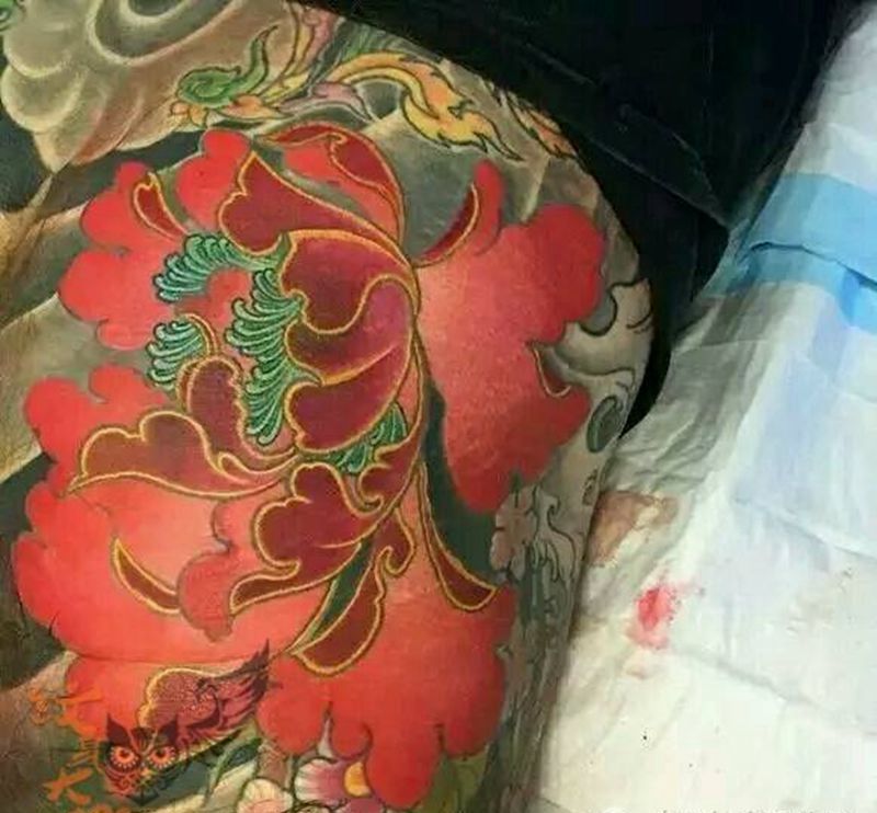 那些传统!纹身图片_