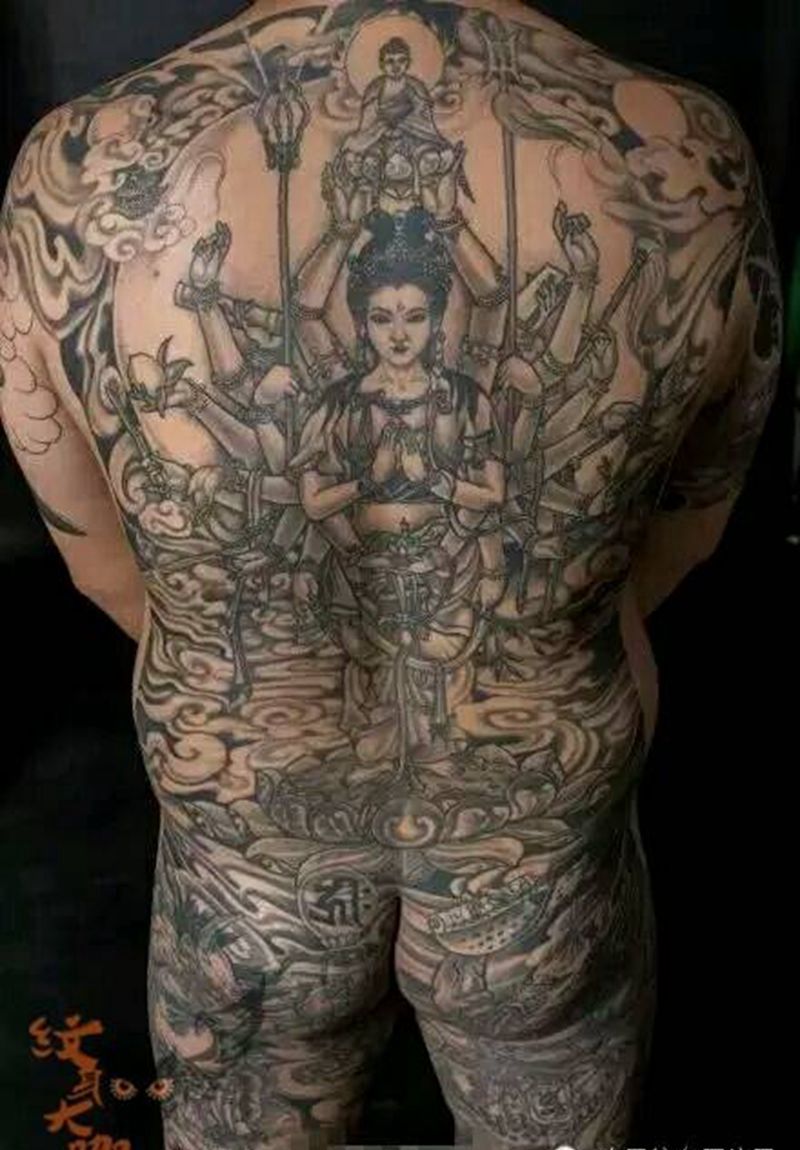 那些佛！纹身图片_
