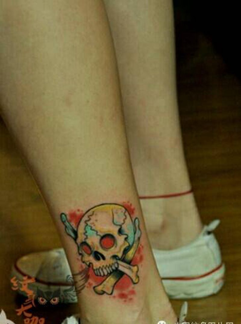 那些骷髅!纹身图片_