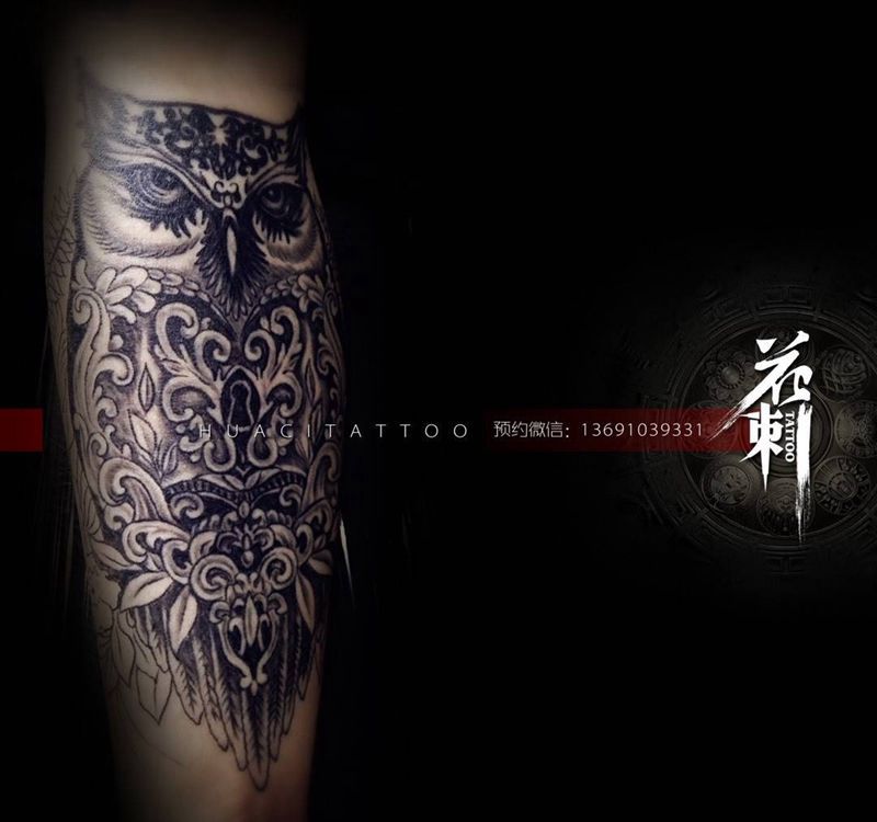 花刺作品!纹身图片_