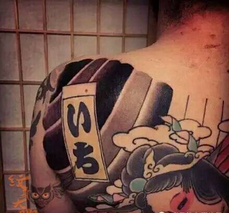 那些老传统!纹身图片_