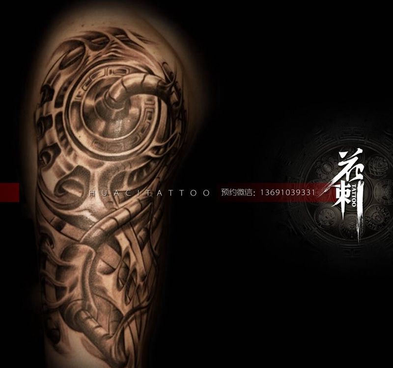 花刺作品！纹身图片_