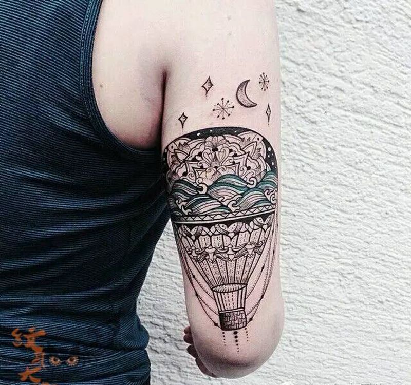 放飞梦想！纹身图片_