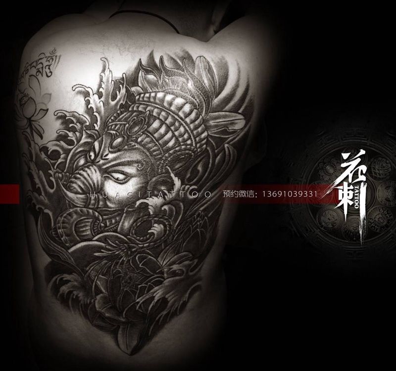 花刺作品！纹身图片_