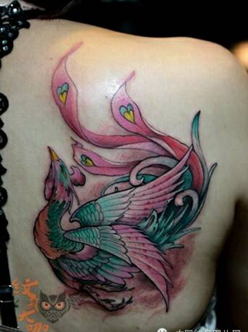 那些凤凰！纹身图片_
