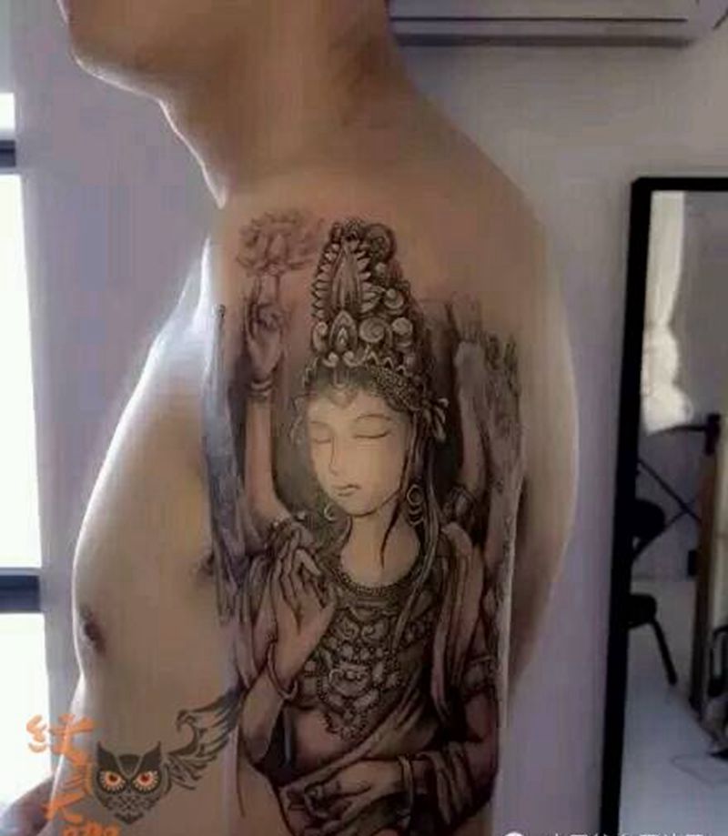 那些佛！纹身图片_