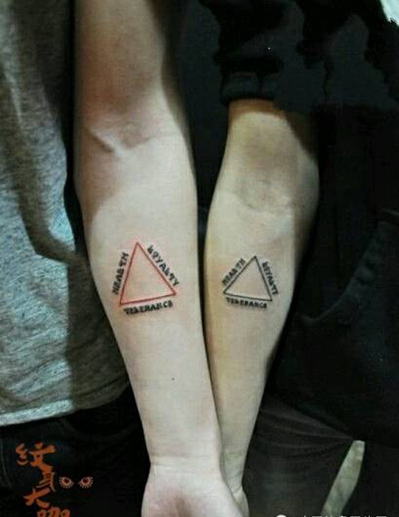 那些情侣！！纹身图片_