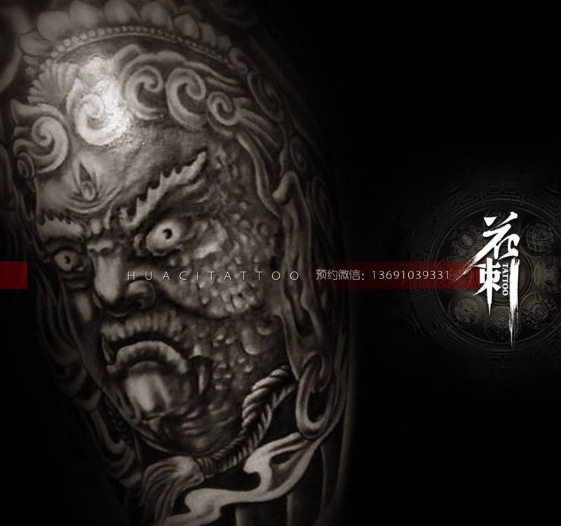 花刺作品！纹身图片_