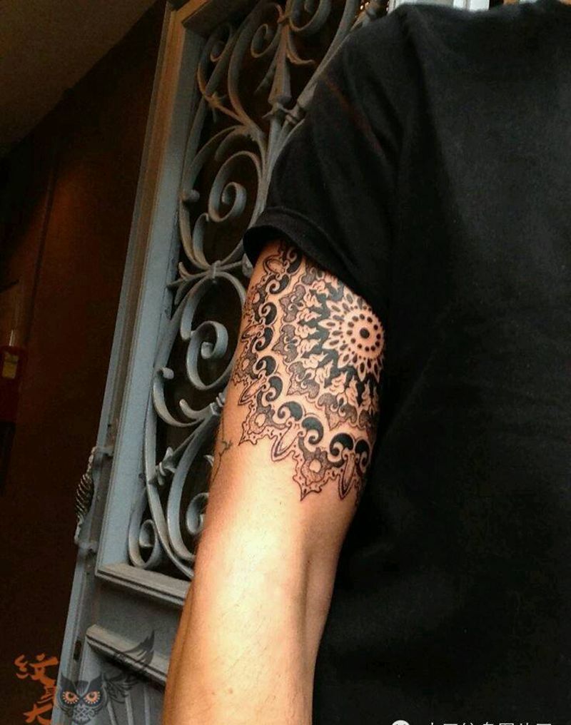 那些点刺！纹身图片_