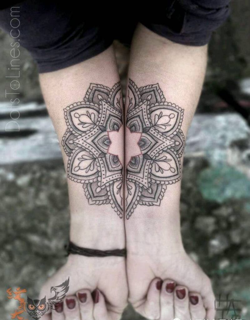 那些点刺！纹身图片_