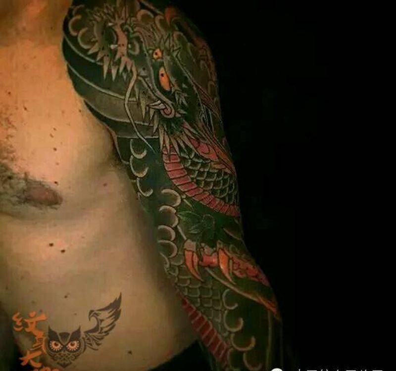 那些传统!纹身图片_