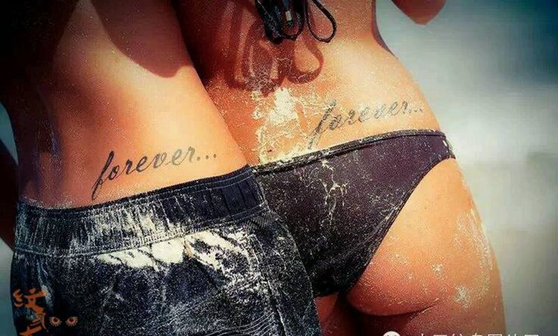 那些情侣！！纹身图片_