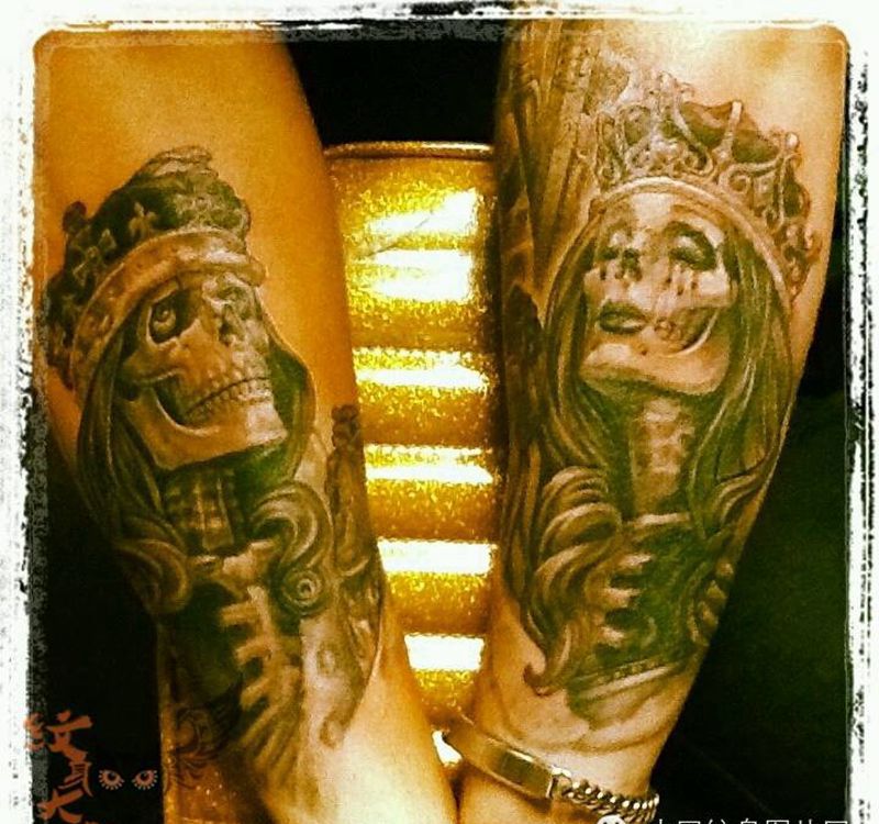 那些情侣!!纹身图片_