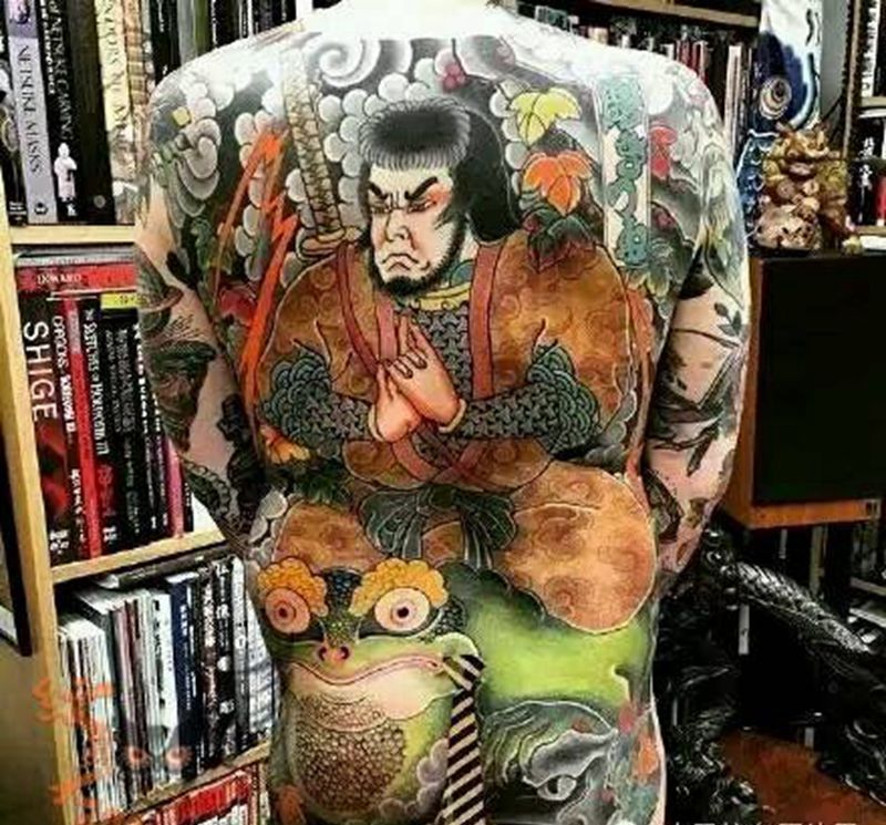 那些老传统!纹身图片_