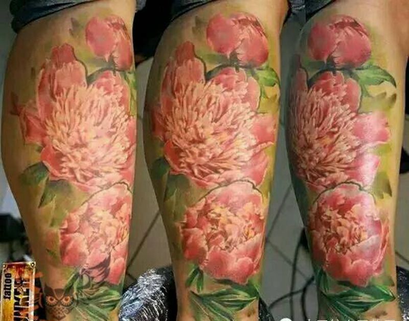 那些花儿!纹身图片_