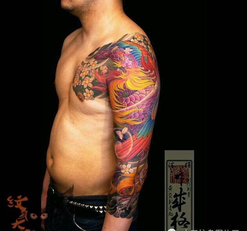 那些凤凰！纹身图片_