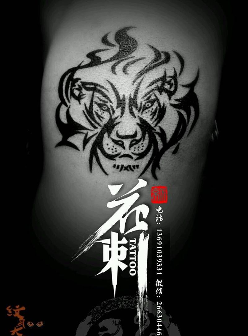 花刺小图作品!纹身图片_