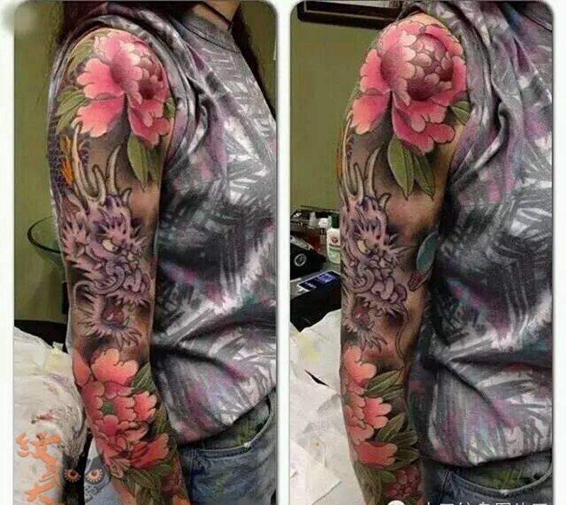 那些牛逼传统!纹身图片_