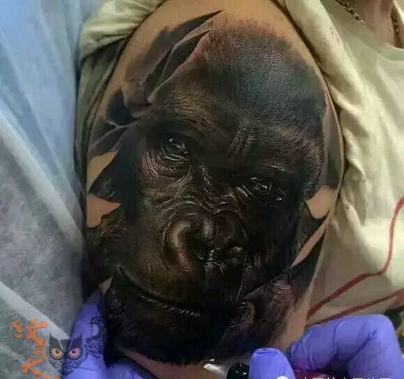 那些写实!纹身图片_