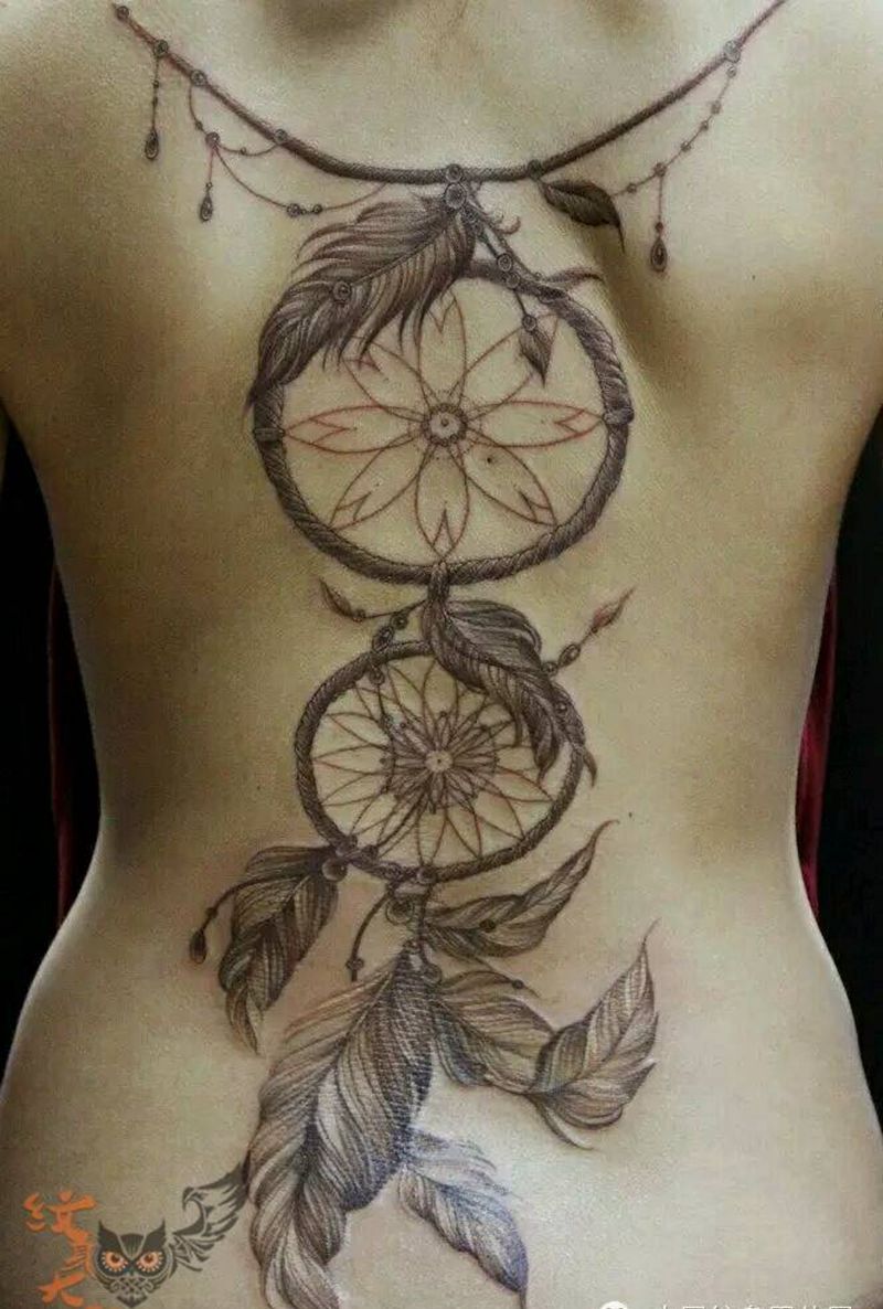 放飞梦想!纹身图片_