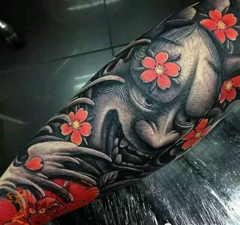 那些般若！纹身图片_