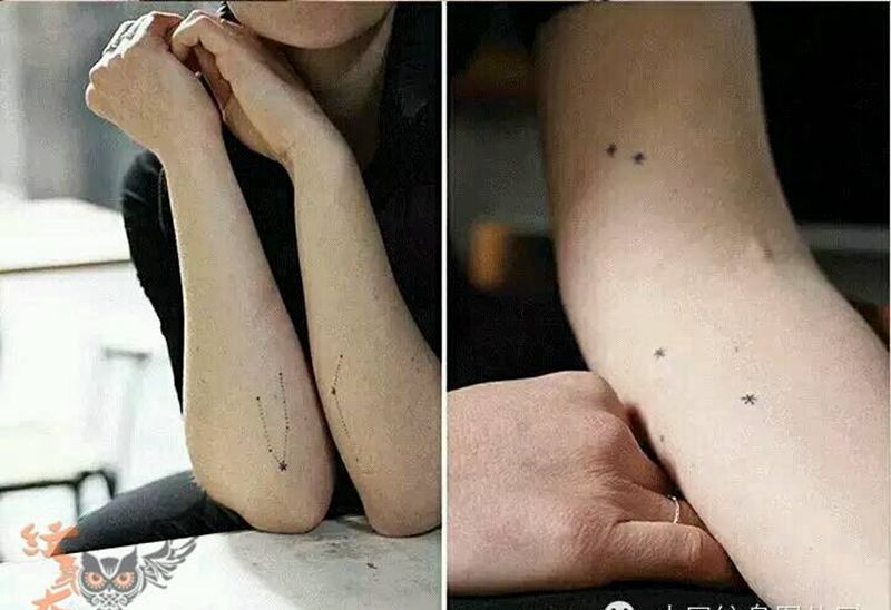 那些小清新！纹身图片_