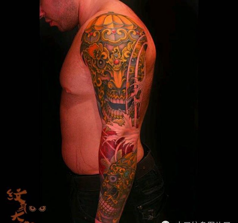 那些嘎巴拉!纹身图片_