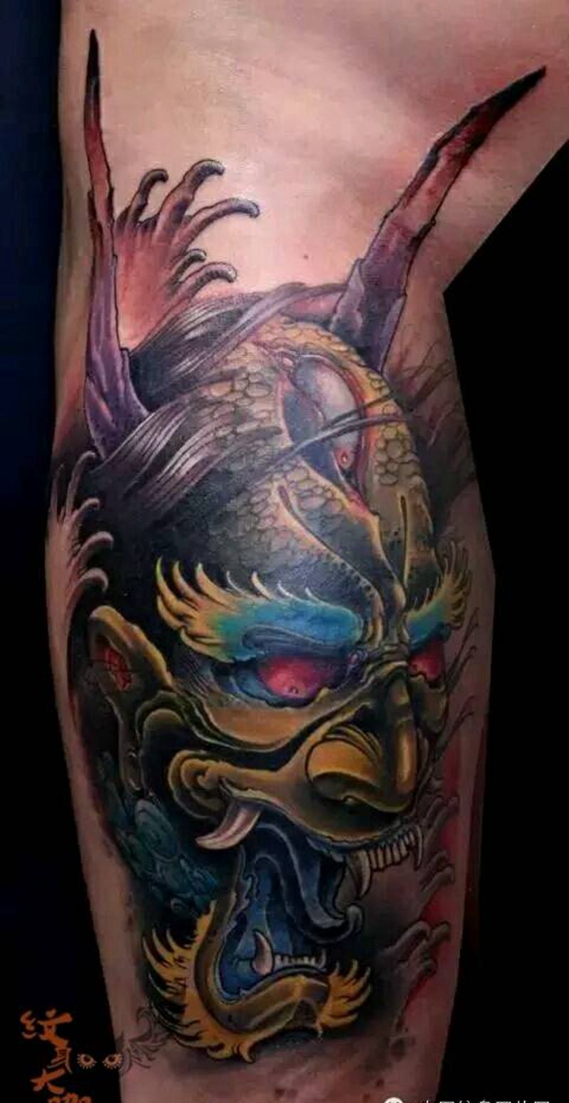 那些般若！纹身图片_