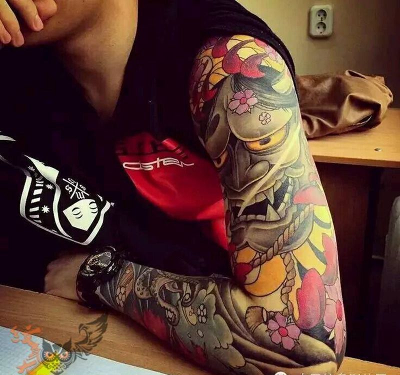 那些般若！纹身图片_