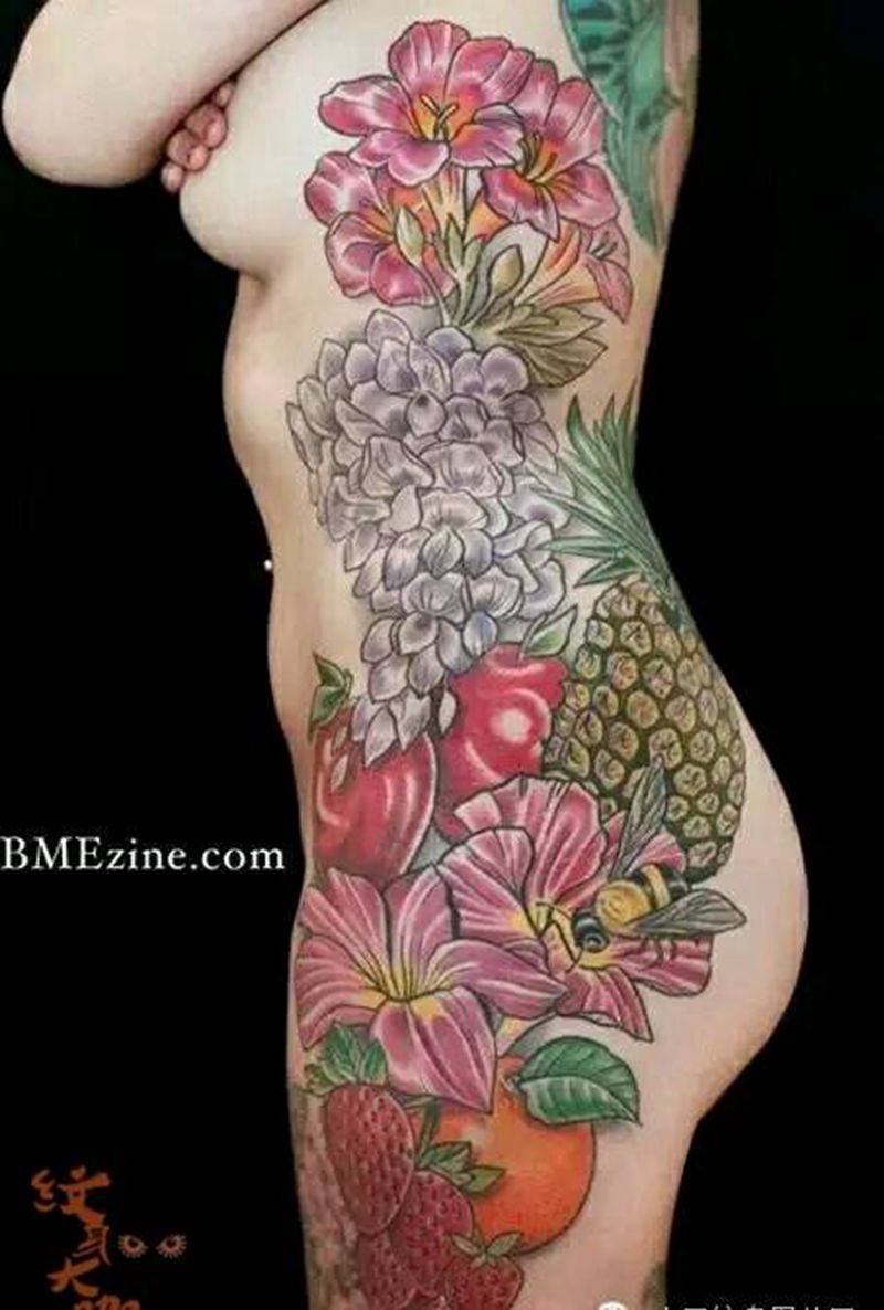 那些花儿!纹身图片_