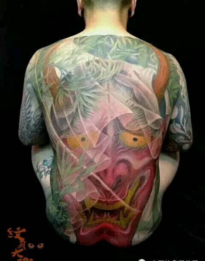 那些般若！纹身图片_