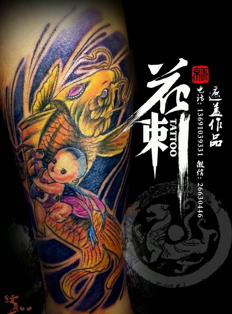 花刺作品！纹身图片_