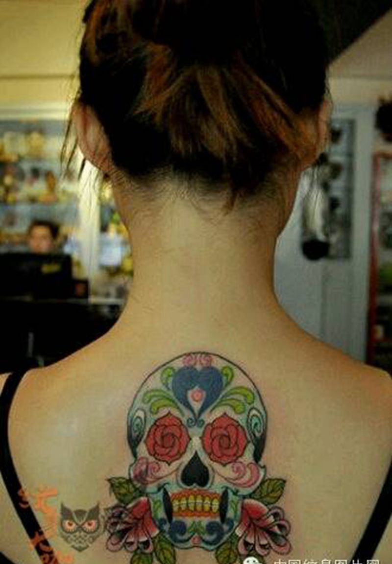 那些骷髅！纹身图片_