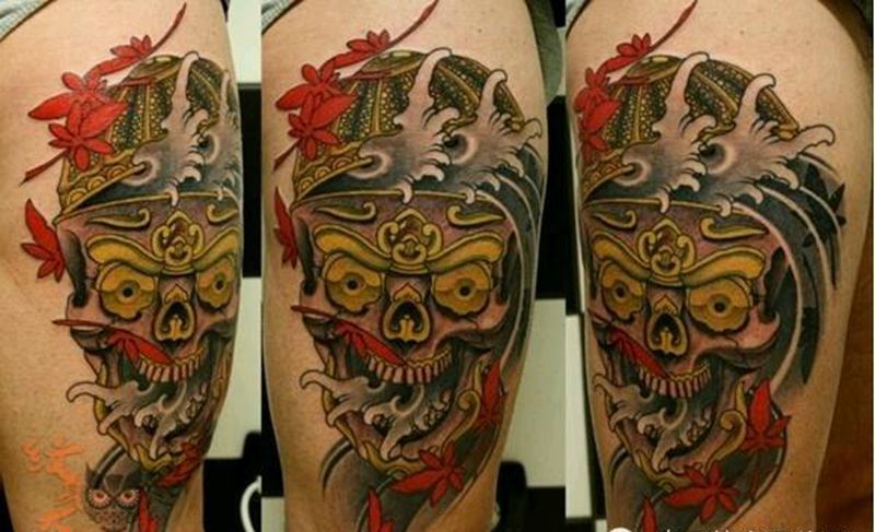 那些嘎巴拉!纹身图片_