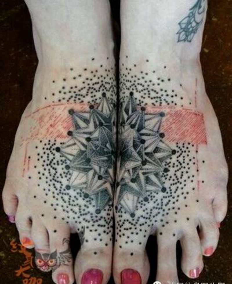 那些点刺！纹身图片_