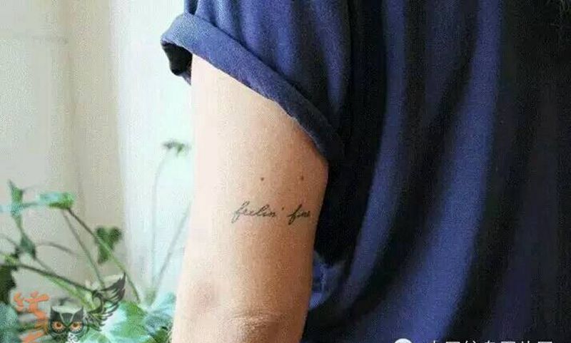 那些小清新！纹身图片_