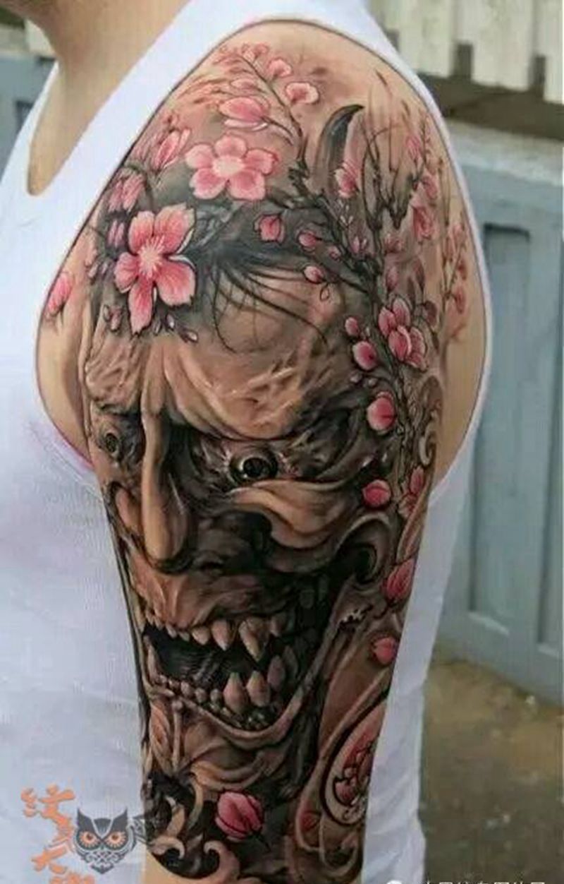 那些般若！纹身图片_