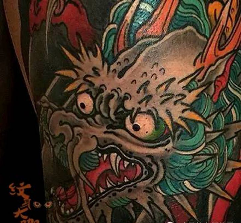 那些老传统！纹身图片_