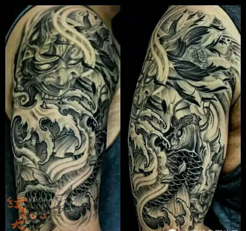 那些般若！纹身图片_