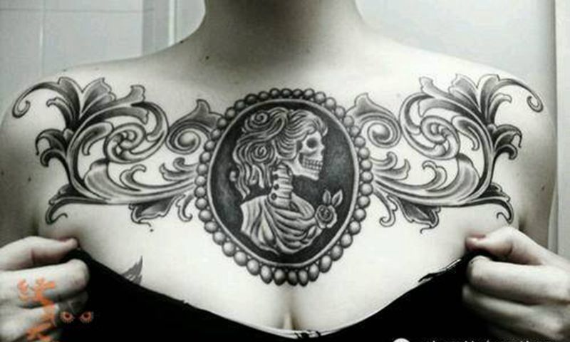 素材分享！ 那些骷髅！纹身图片_