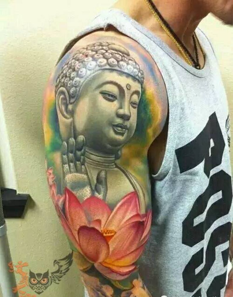 那些佛!纹身图片_