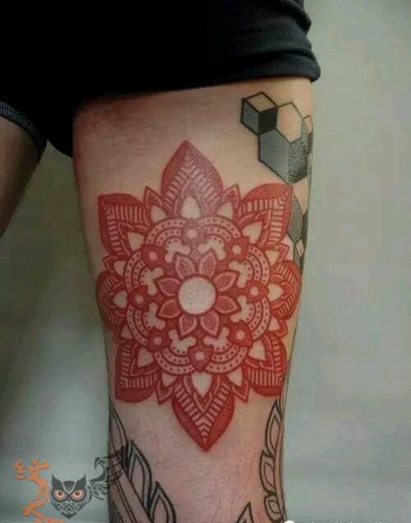 那些点刺！纹身图片_