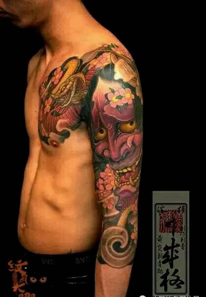 那些般若！纹身图片_