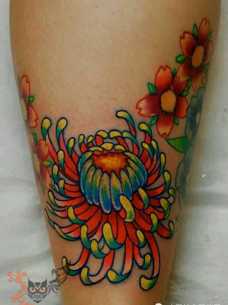 那些花儿!纹身图片_